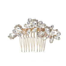 Alloy Crystal Hair Comb Wedding Bride Vintage Luxury Hair Accessories Handmade For Women Girl Hair Bun Feast Party Photo Studio